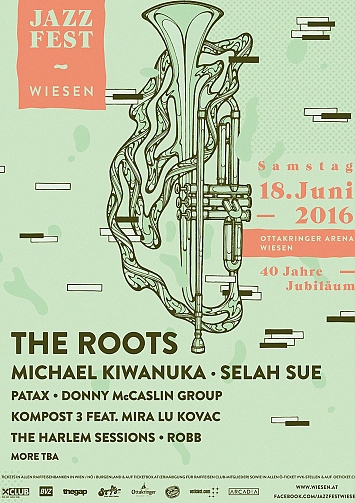 Jazzfest 2016 Wiesen Poster - Line-Up & Bands
