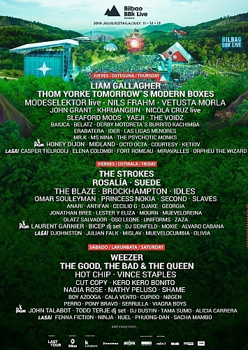 Bilbao 2019 Bilbao Poster - Line-Up & Bands