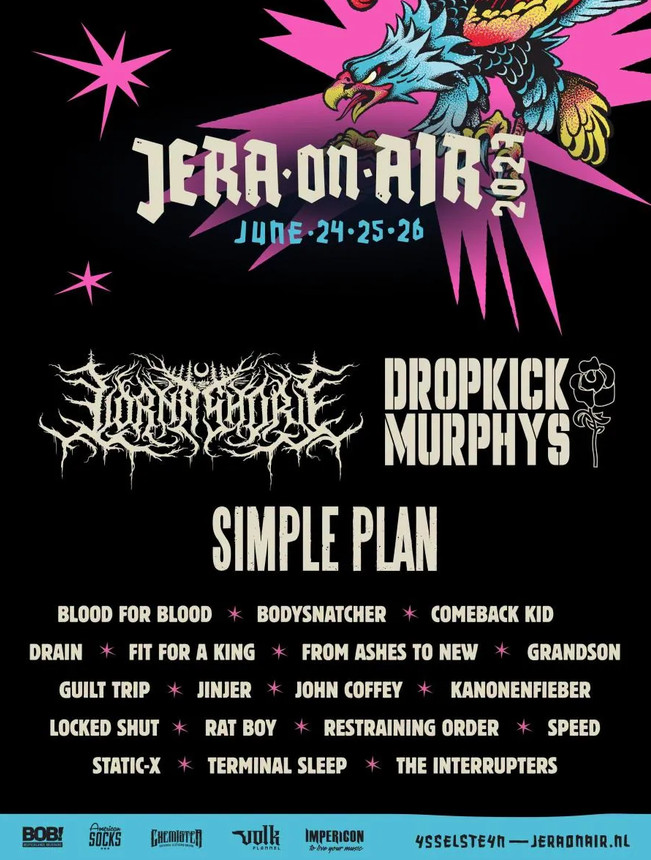 Jera On Air 2027 Ysselsteyn Poster - Line-Up & Bands