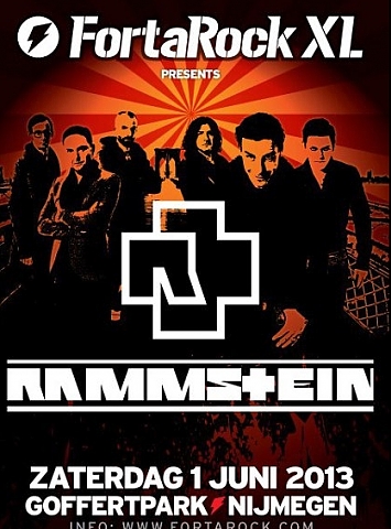 Fortarock 2013 Nijmegen Poster - Line-Up & Bands