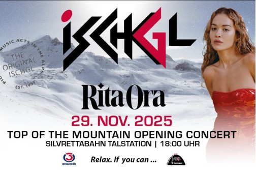 Rita Ora eröffnet die Wintersaison 2025 in Ischgl - Top of the Mountain Ski-Opening Concert