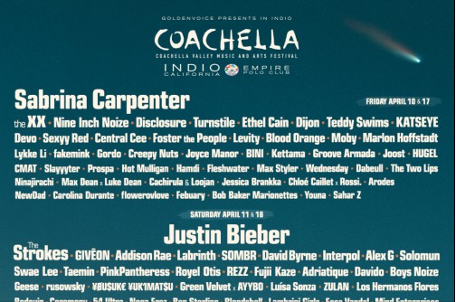 Coachella 2026: Headliner mit Sabrina Carpenter, Justin Bieber und Karol G