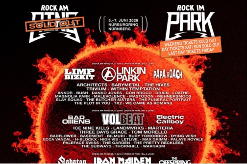 Über 50 neue Acts: Das Line-up für Rock im Park 2026 / Rock am Ring 2026 steht fest
