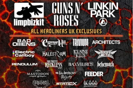 Linkin Park, Limp Bizkit und Guns N’ Roses headlinen Download Festival 2026