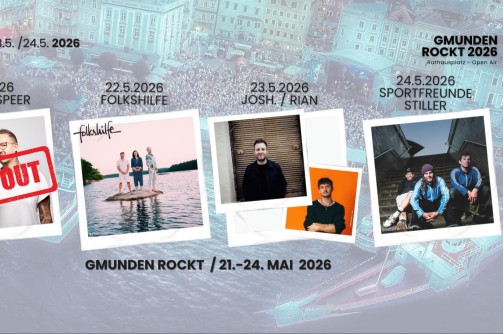 Gmunden Rockt 2026 - Line-up, Tickets & alle Infos zum Festival am Traunsee