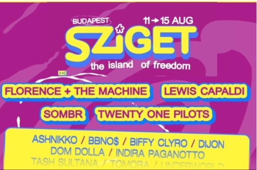 Trotz Haushaltskrise in Budapest - Sziget 2026 mit Lewis Capaldi, Biffy Clyro uvm