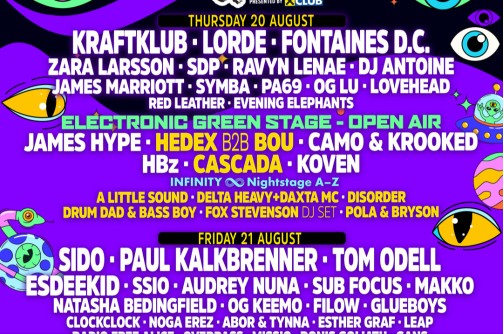 Finales Frequency Line-Up mit Cascada und das Ende des Nightparks