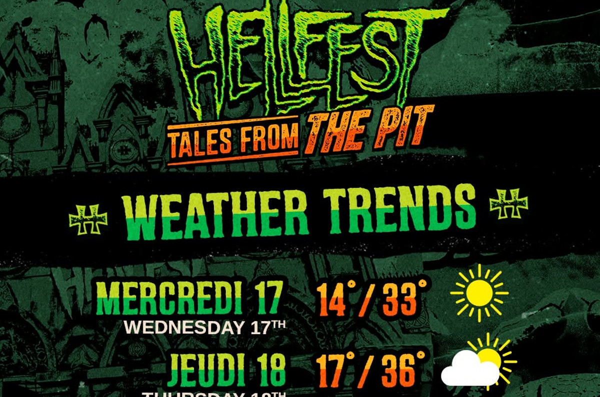 ARTE überträgt das Hellfest im Livestream - Hitzewelle bis 37 Grad