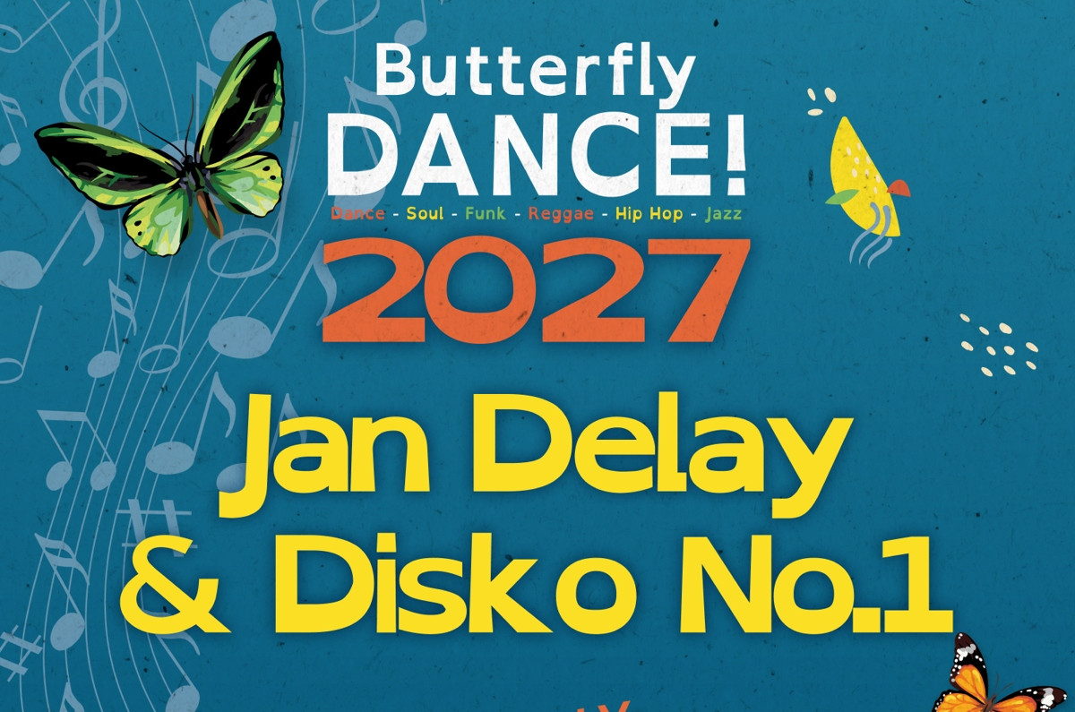 Butterfly Dance! Festival 2027: Jan Delay als erster Headliner bestätigt - Alle Infos zu Line-up & Ticket-Vorverkauf