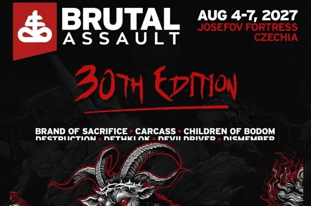 Brutal Assault 2027 kündigt erste Bands fürs 30. Jubiläum an