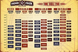 NOVA ROCK Timetable ist da! Wer spielt wann?