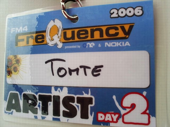 Review: Frequency Festival 2006 - From England With Love...  Tomte