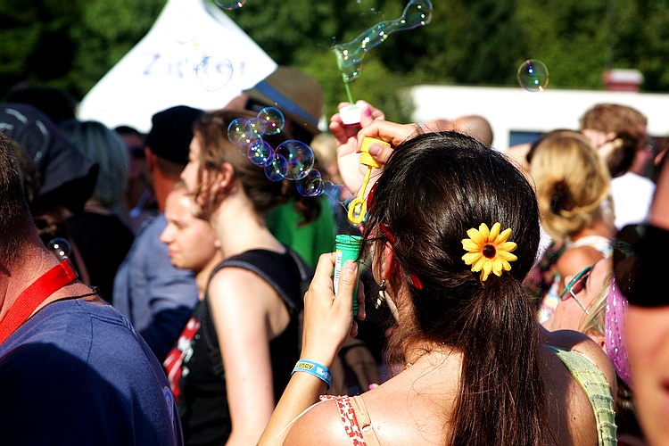 Review: Dunkle Wolken, viel Sonne und starke Musik am Frequency 2011  