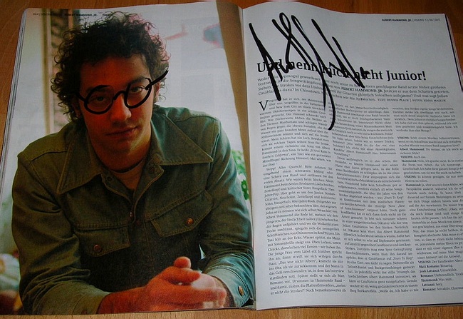 Review: I am a little bit boring…I am sorry!  Albert Hammond Jr. auf Solopfaden…  Albert Hammond Jr.