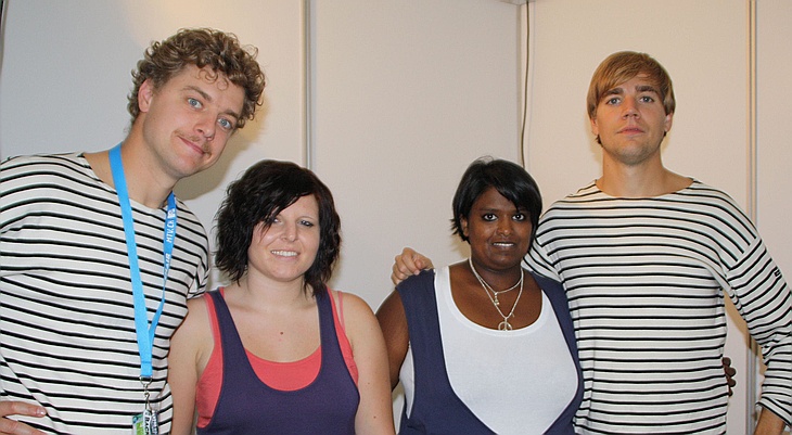 Review: The Hives im britishrock-Interview. Zürich Open Air 2010  The Hives