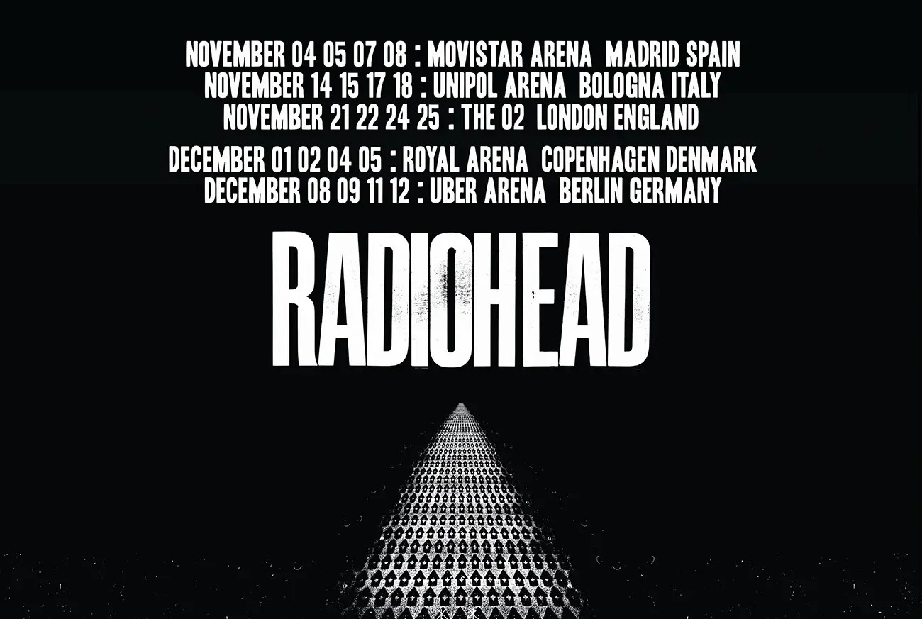 Radiohead European Tour 2025