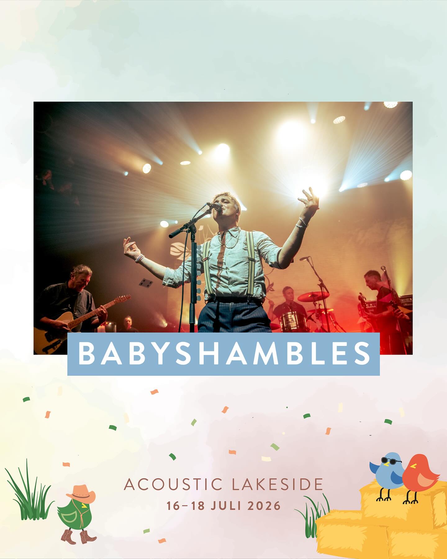Babyshambles Headliner Acoustic Lakeside 2026 Sonnegger See K&auml;rnten