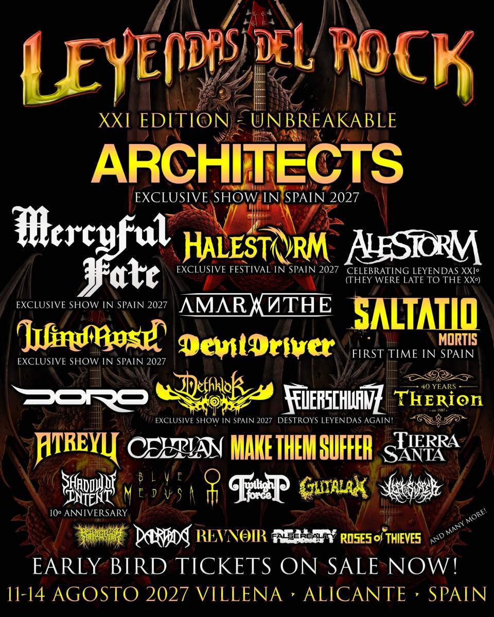 Leyendas del Rock 2027 headliner-poster-line-up