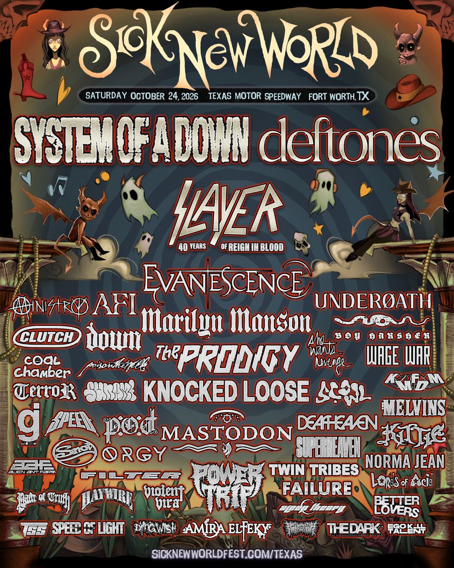 sick new world 2026 lineup texas